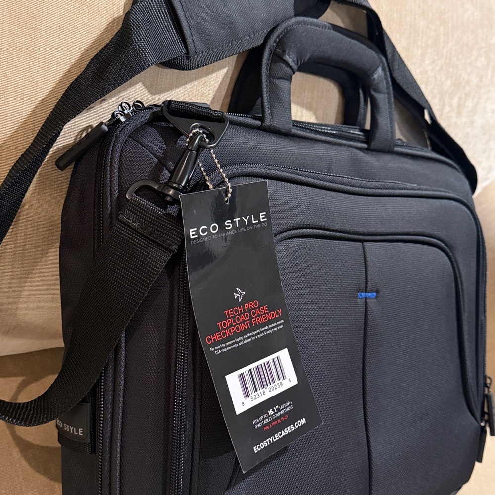 Eco Style Tech Pro Topload Briefcase - Picture 2 of 6